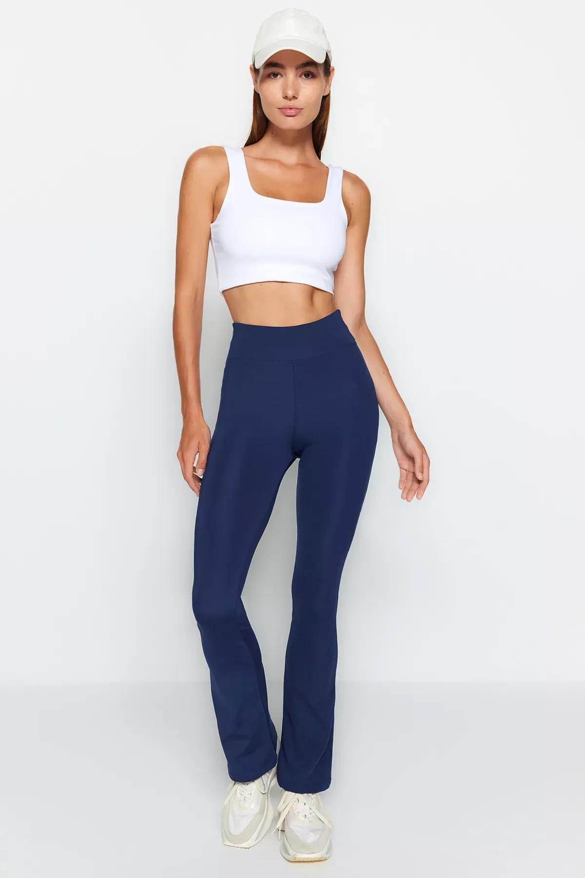 Navy Yoga Leggings, C101_1628, large image number 0