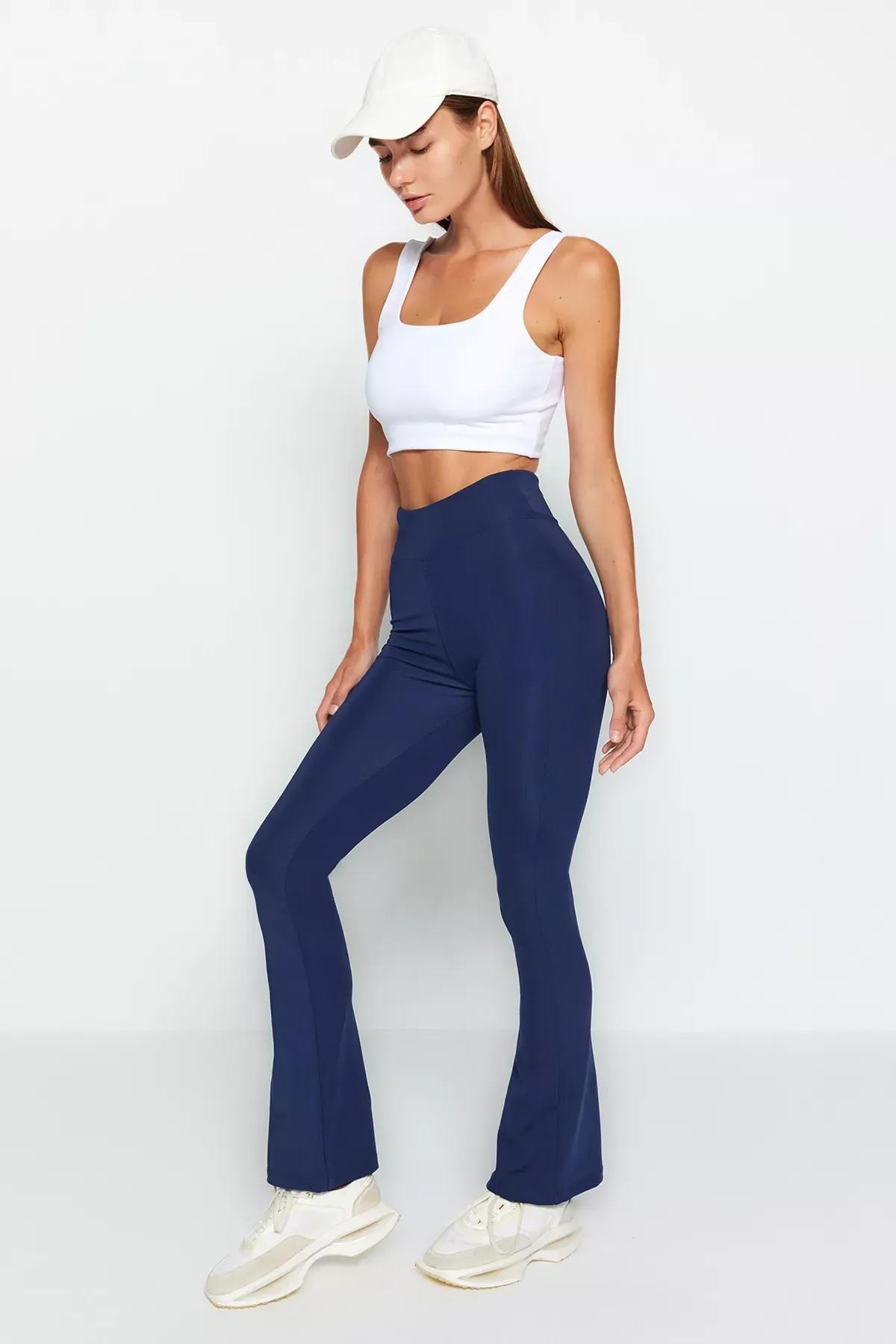 Navy Yoga Leggings, C101_1628, large image number 1