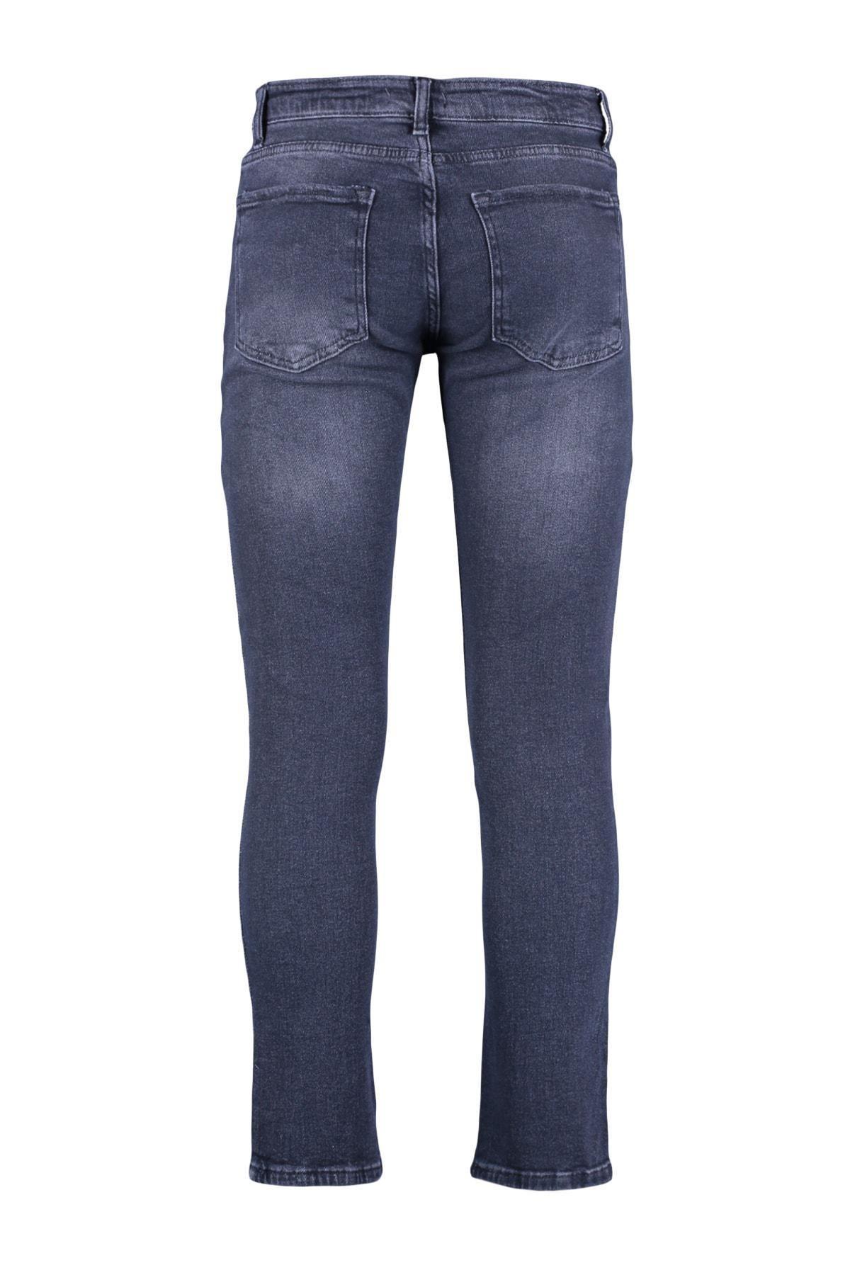 Grey Slim Denim Jeans, , large image number 8