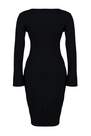 Trendyol - Black Shift Slim Midi Plus Size Dress