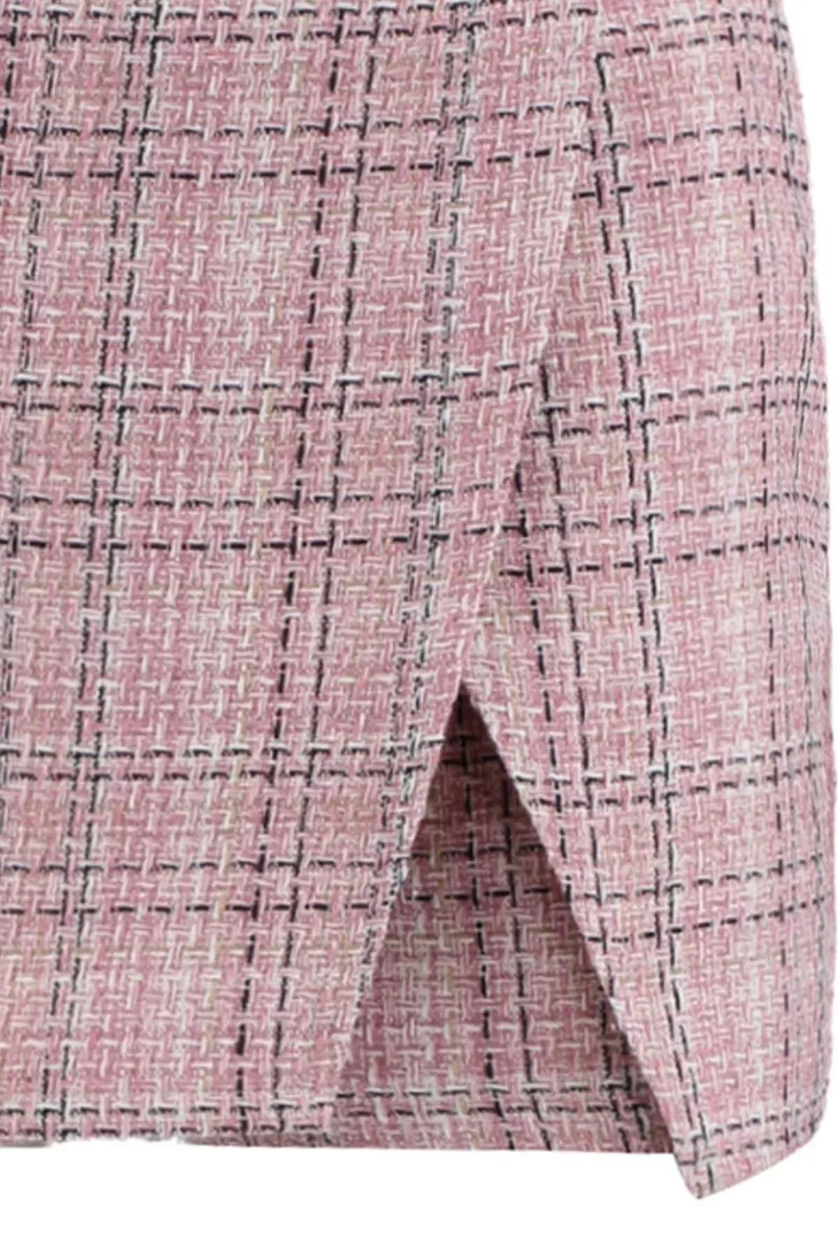 Pink High Waist Shorts, Pink, large image number 5