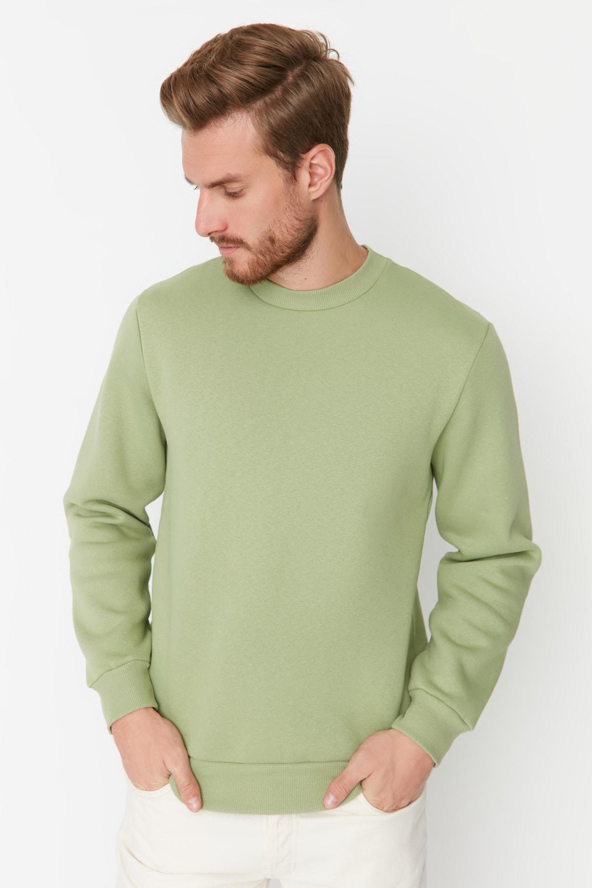 Green Ethnic Pattern Sweatshirt, , large image number 3