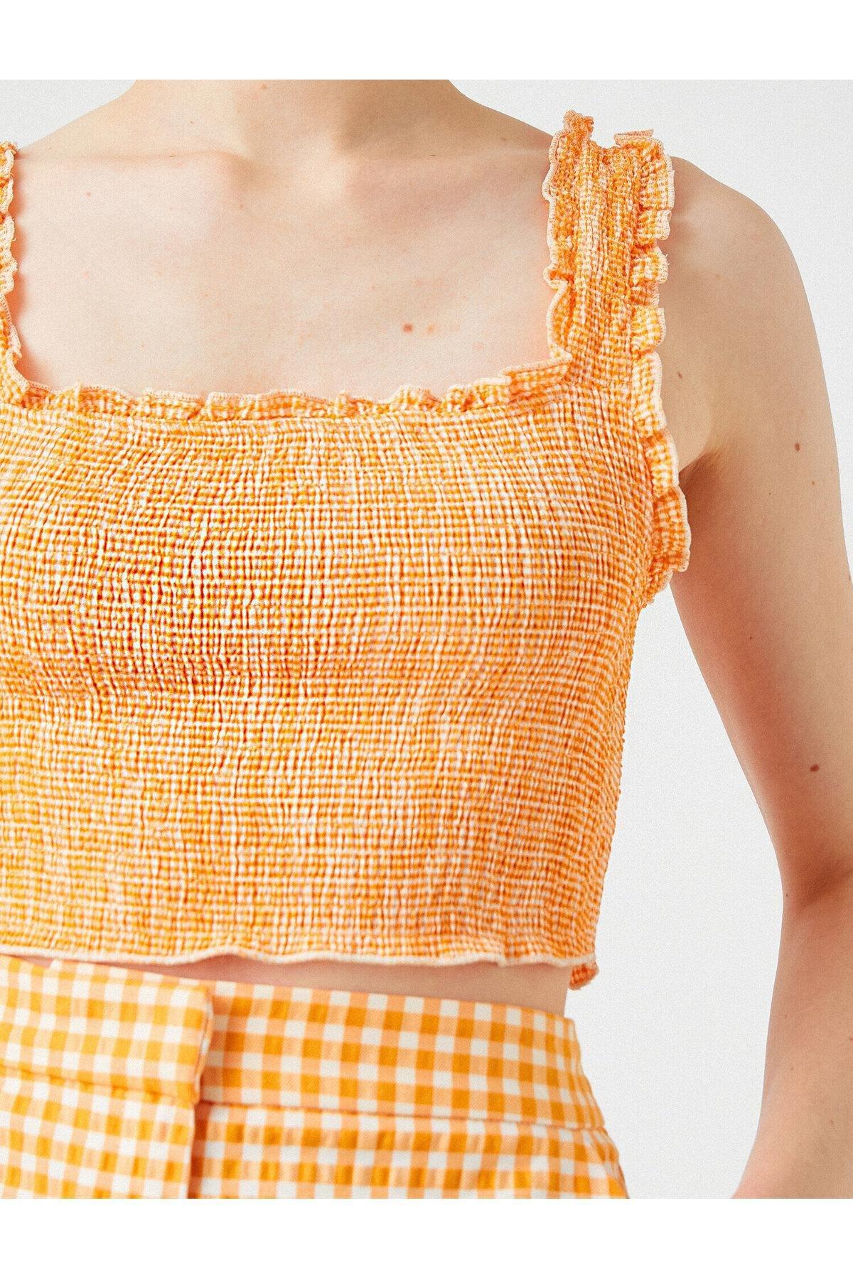 Koton - Orange Crop Tank Top