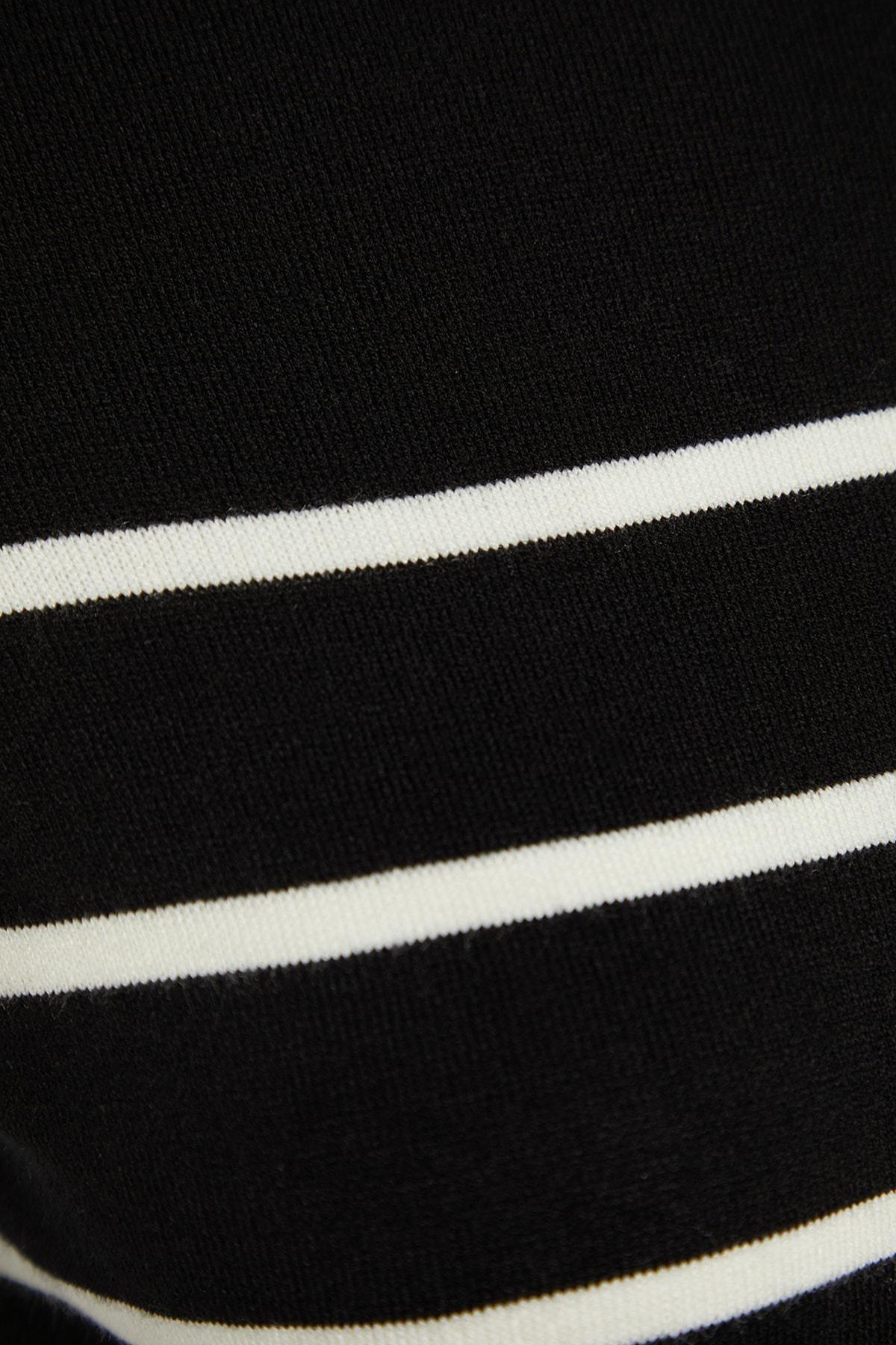 Black Striped Sweater, , large image number 5