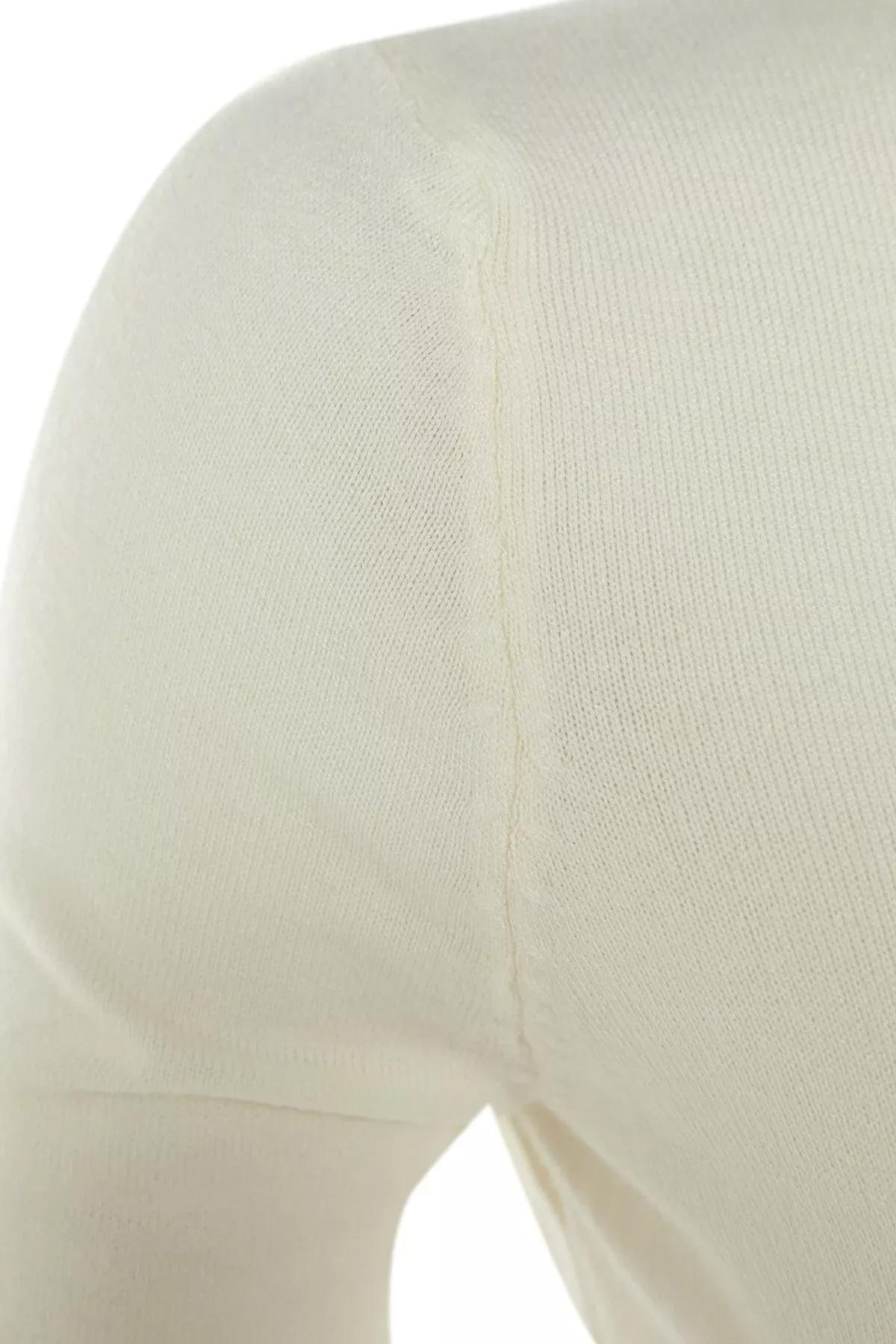 Ecru Turtleneck Sweater, Ecru, large image number 10