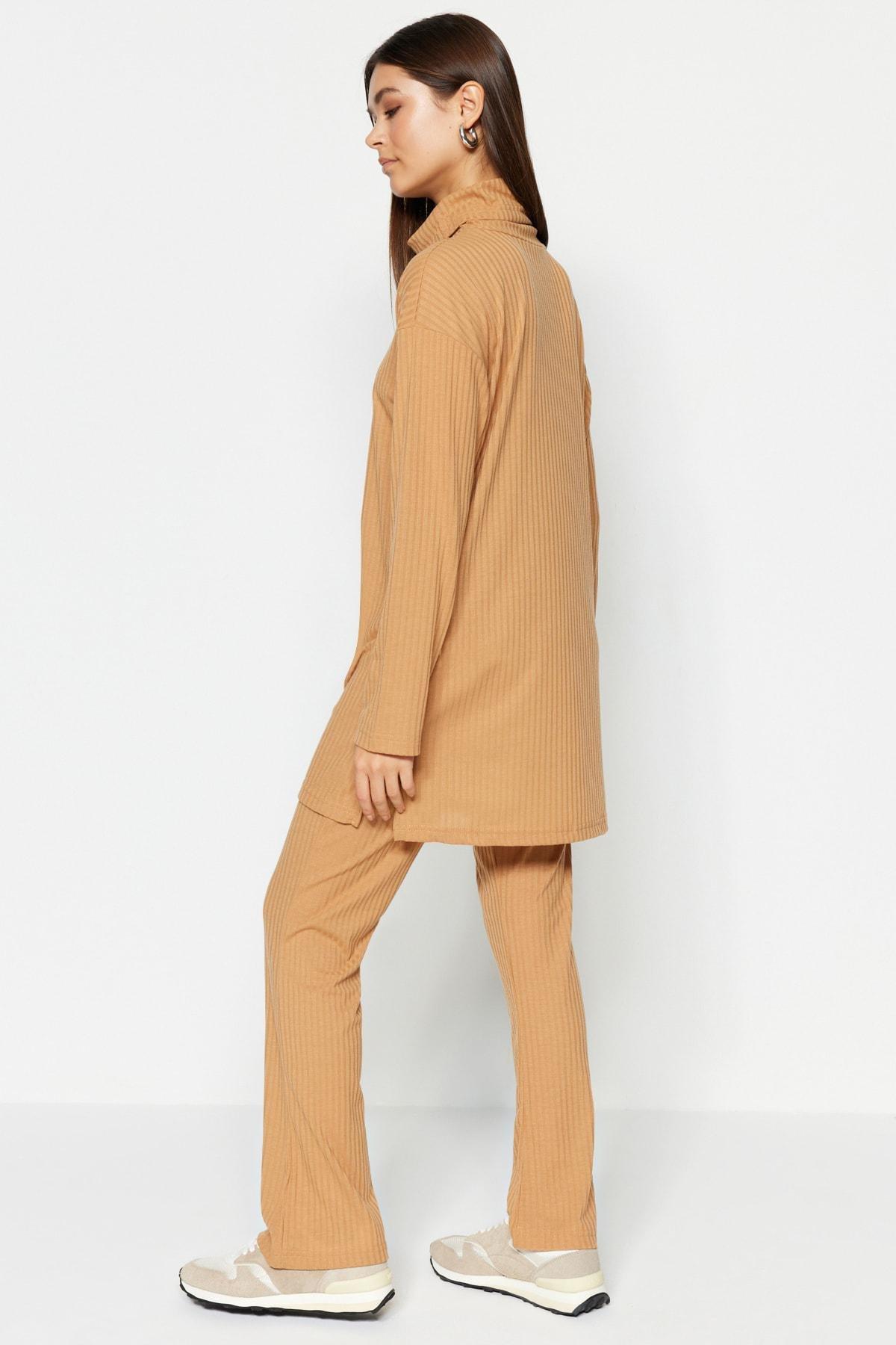 Trendyol - Brown Relaxed Co-Ord Set