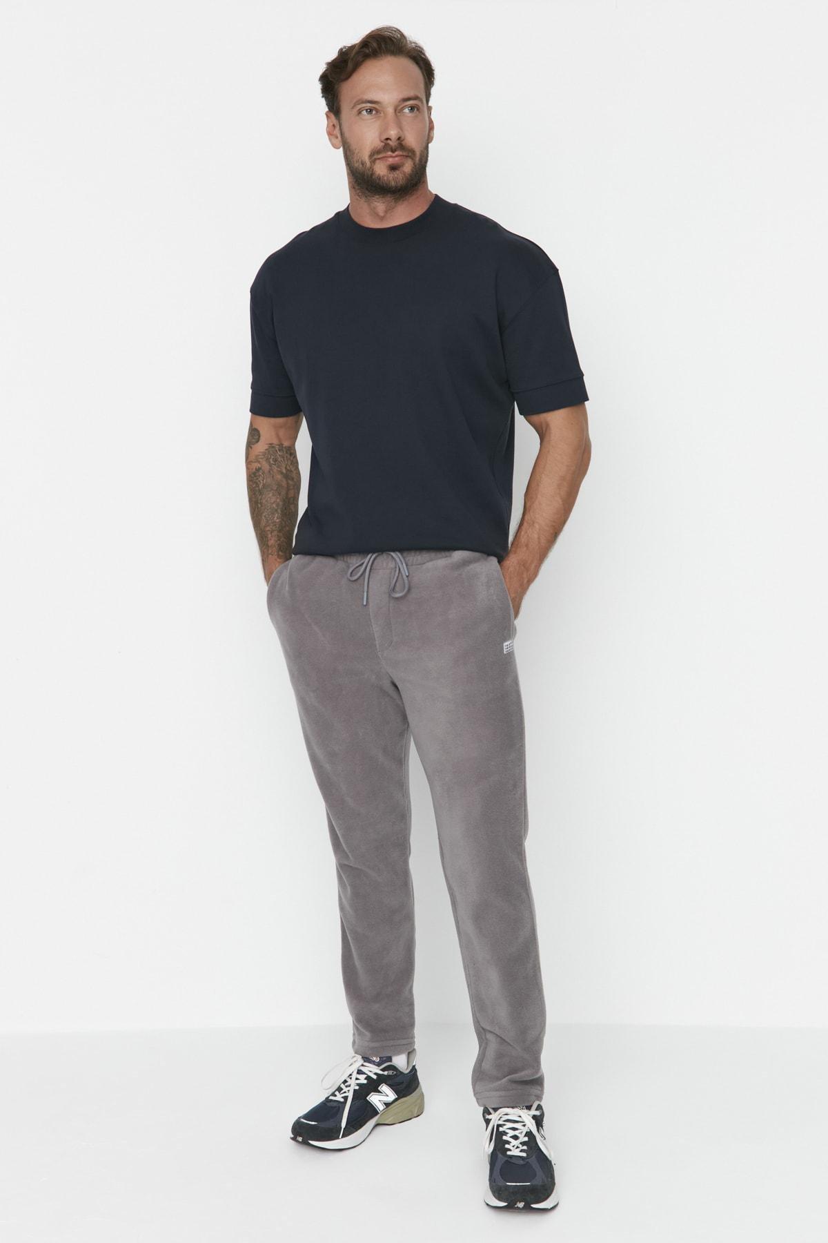 Grey Joggers Sweatpants, , large image number 1