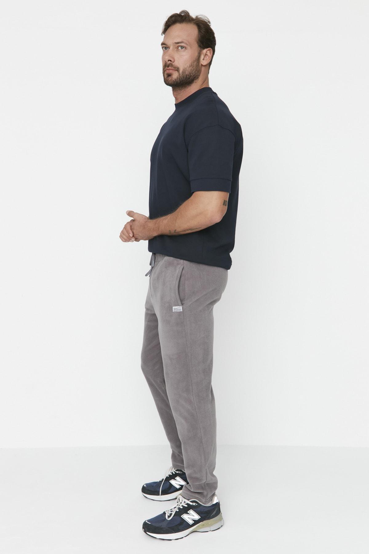 Grey Joggers Sweatpants, , large image number 2