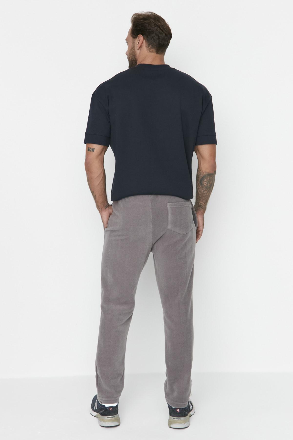 Grey Joggers Sweatpants, , large image number 4