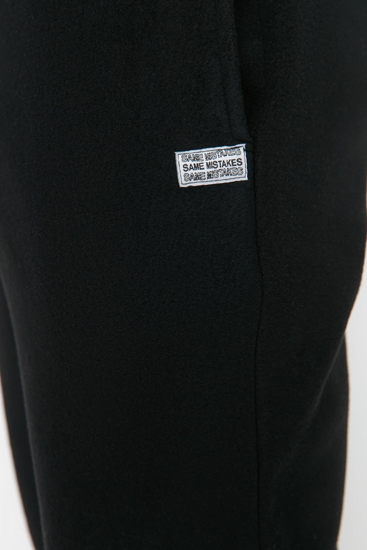 Black Joggers Sweatpants, , large image number 3