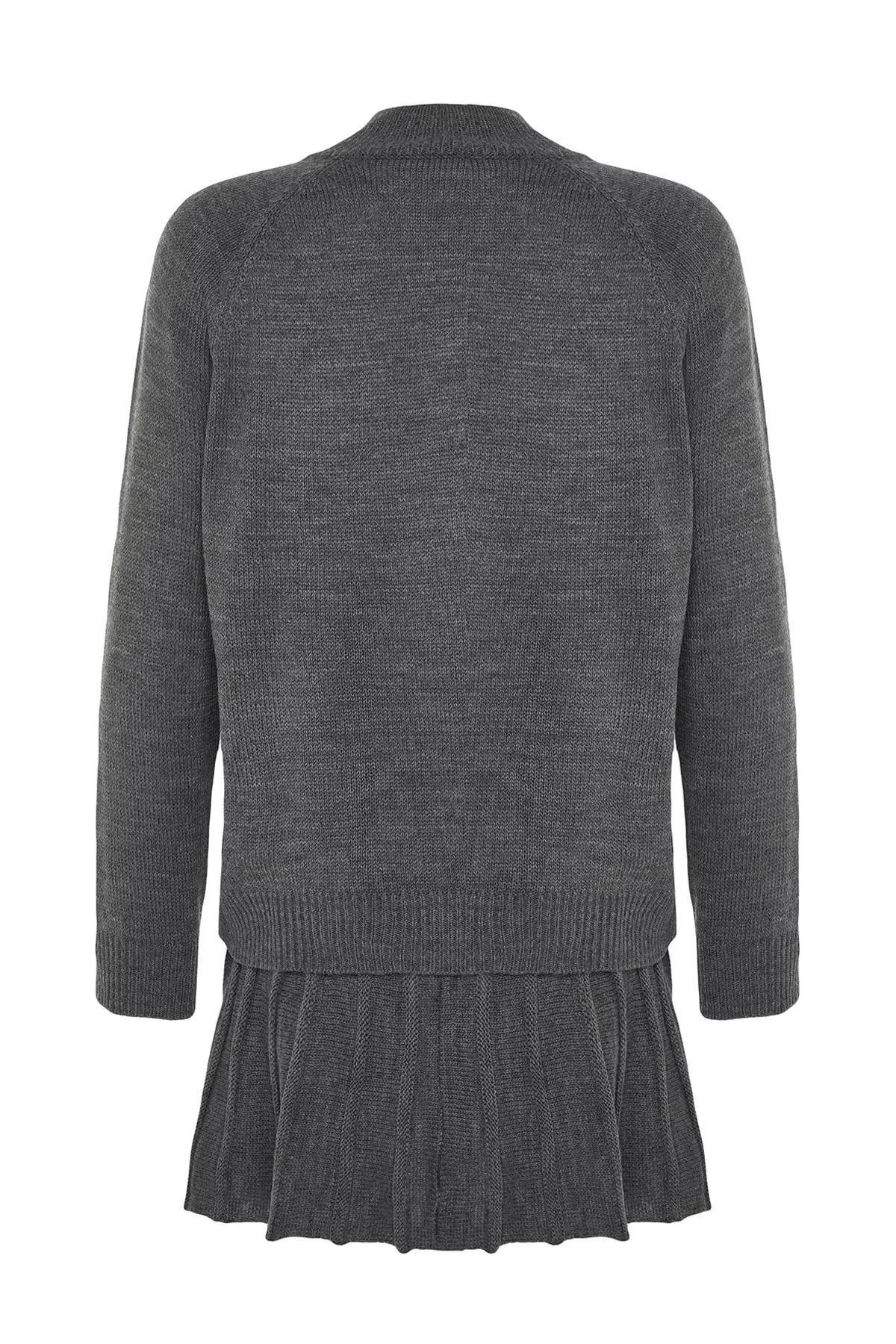 Grey Regular Fit Co-Ord Set, Anthracite, large image number 7