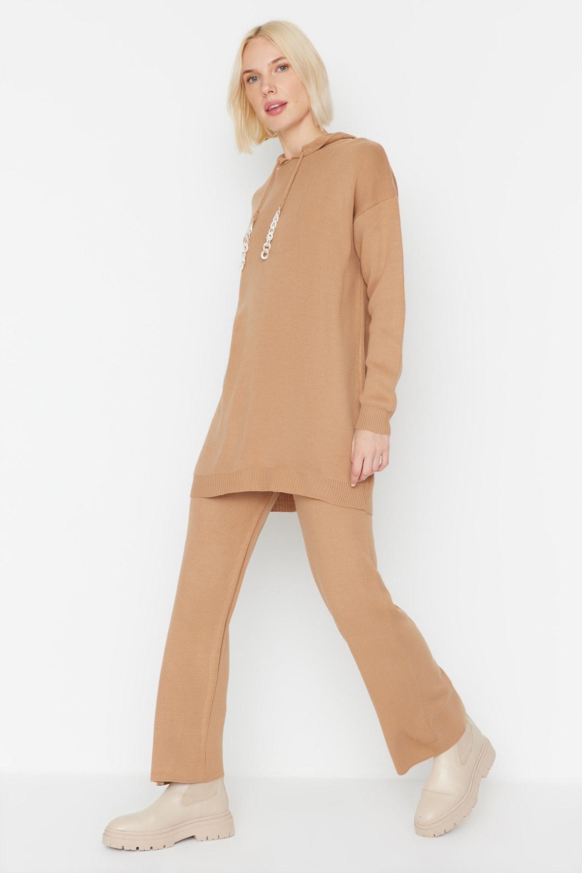 Beige Fitted Co-Ord Set, , large image number 3
