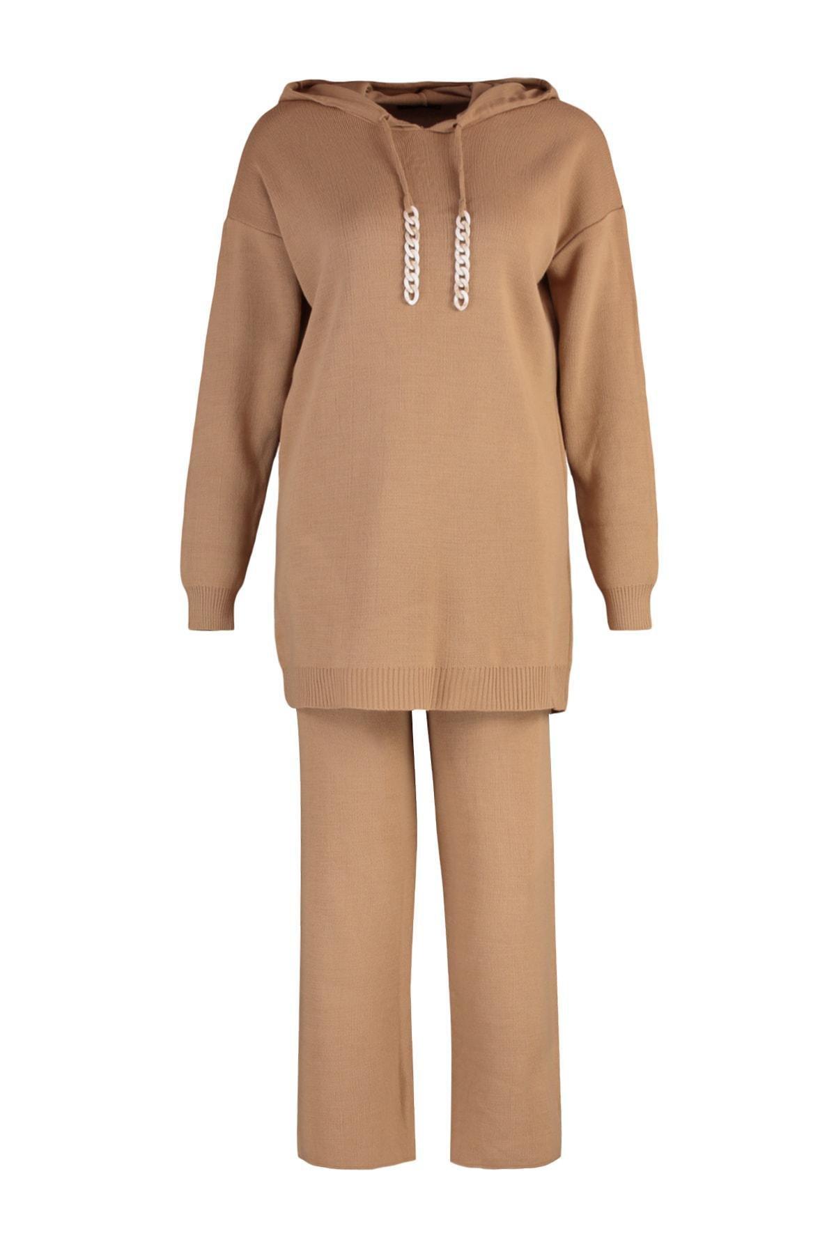 Beige Fitted Co-Ord Set, , large image number 5