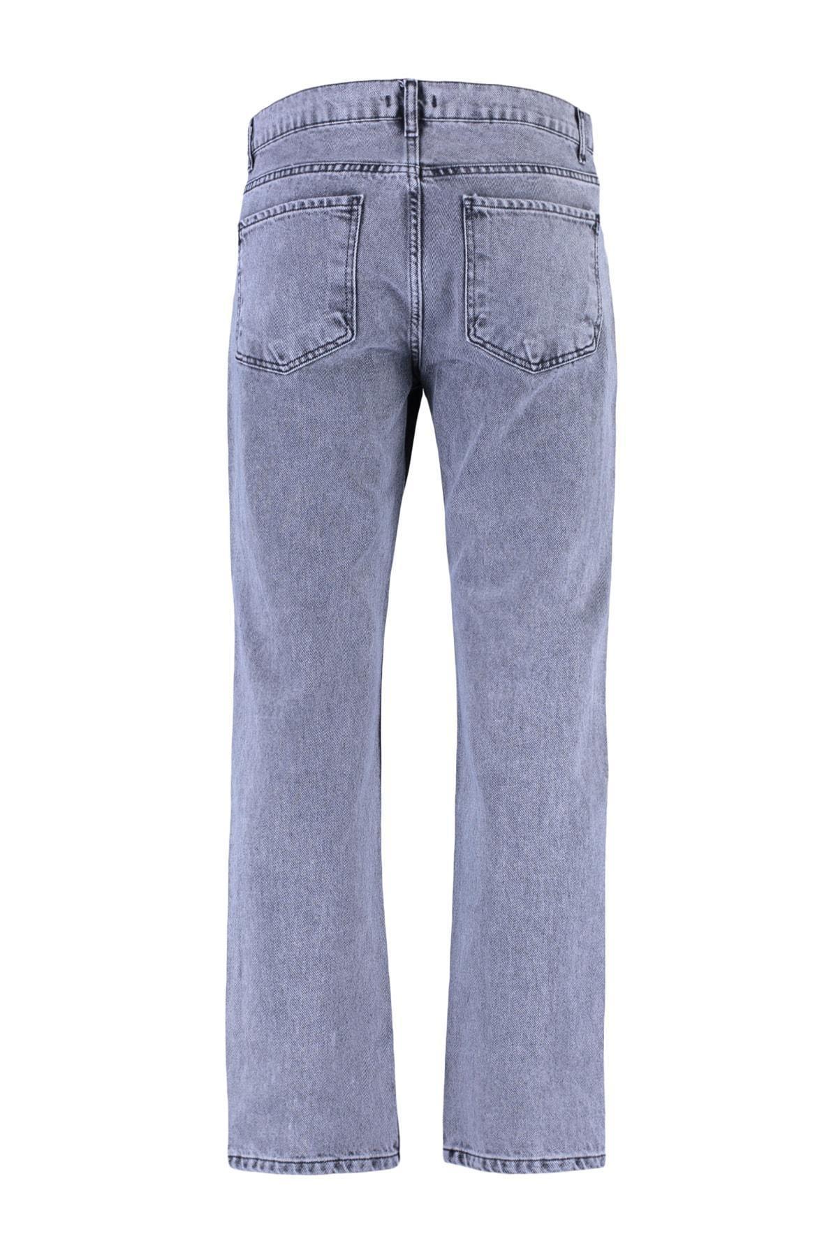 Gray Slim Denim Jeans, , large image number 8