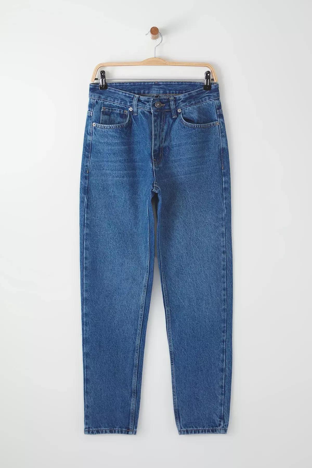 Blue Essential Fit Jeans, , large image number 6