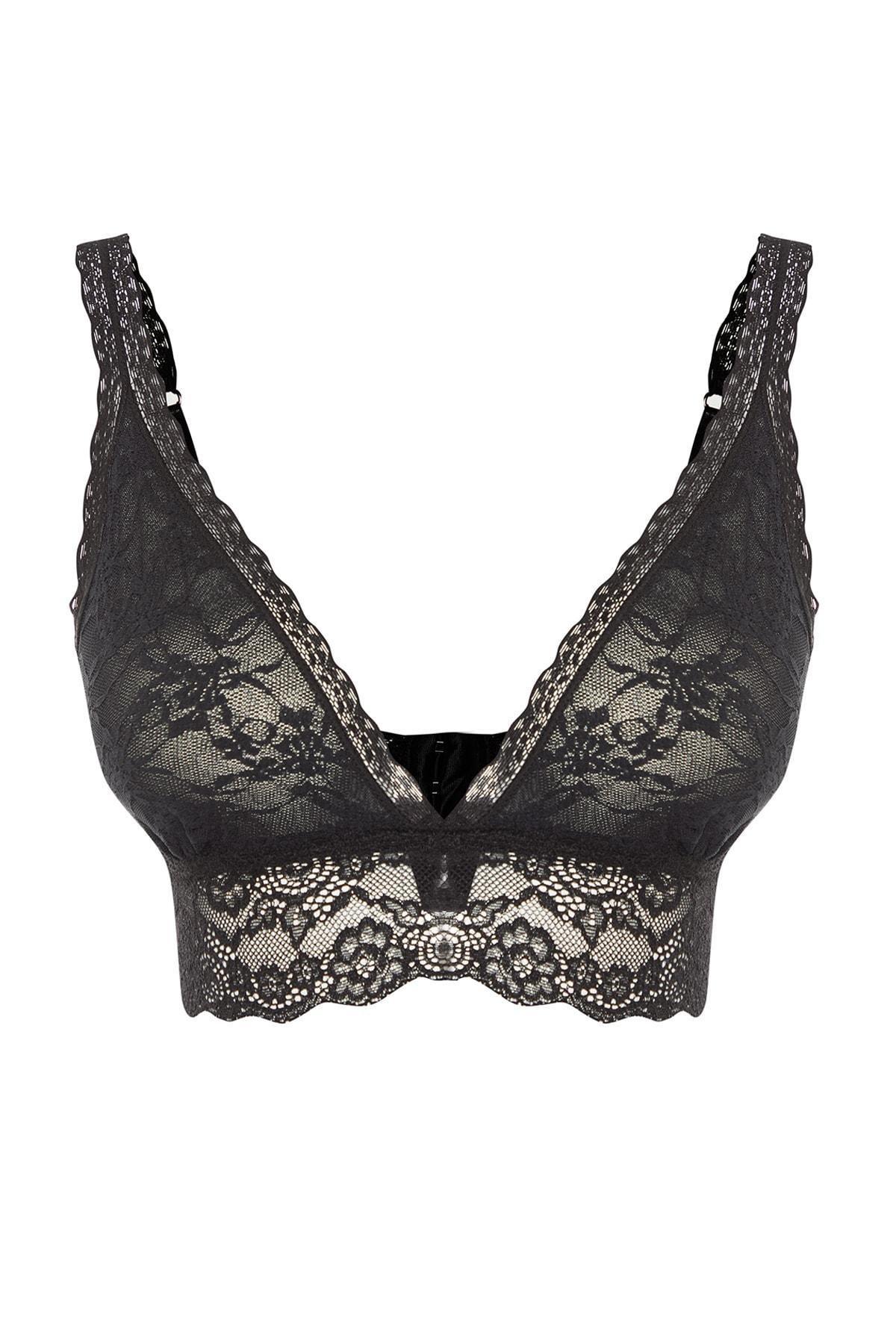 Trendyol - Black Plain Bralette