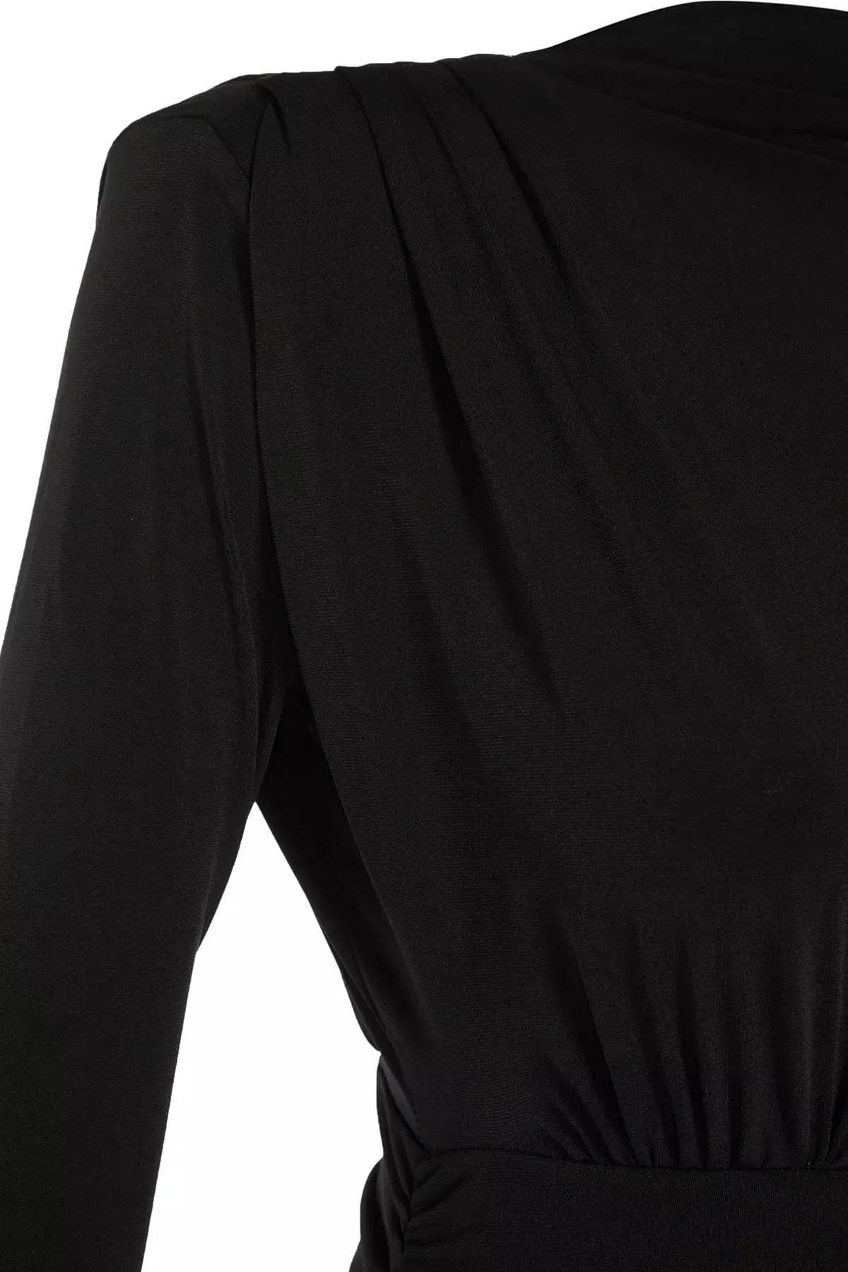 Black Women Bodysuit, Black, large image number 5