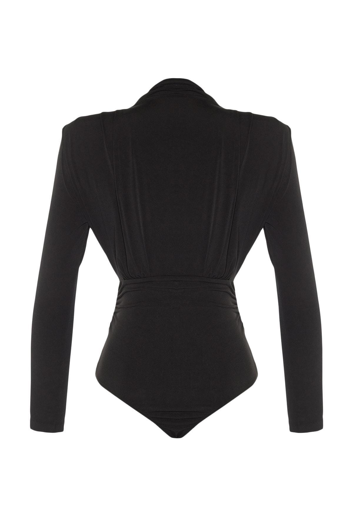 Trendyol - Black Fitted Bodysuit