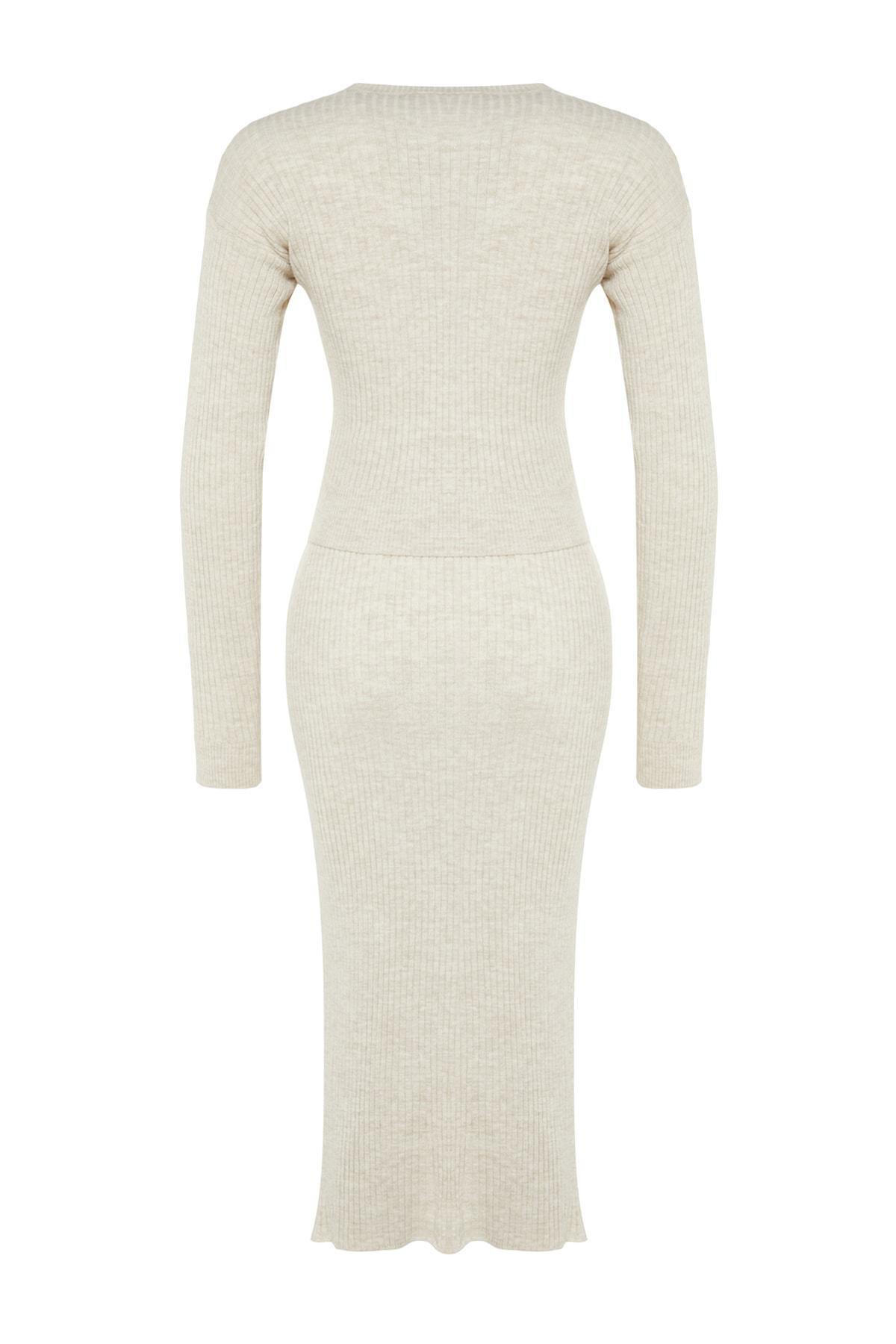 Beige A-Line Co-Ord Set, Beige, large image number 6