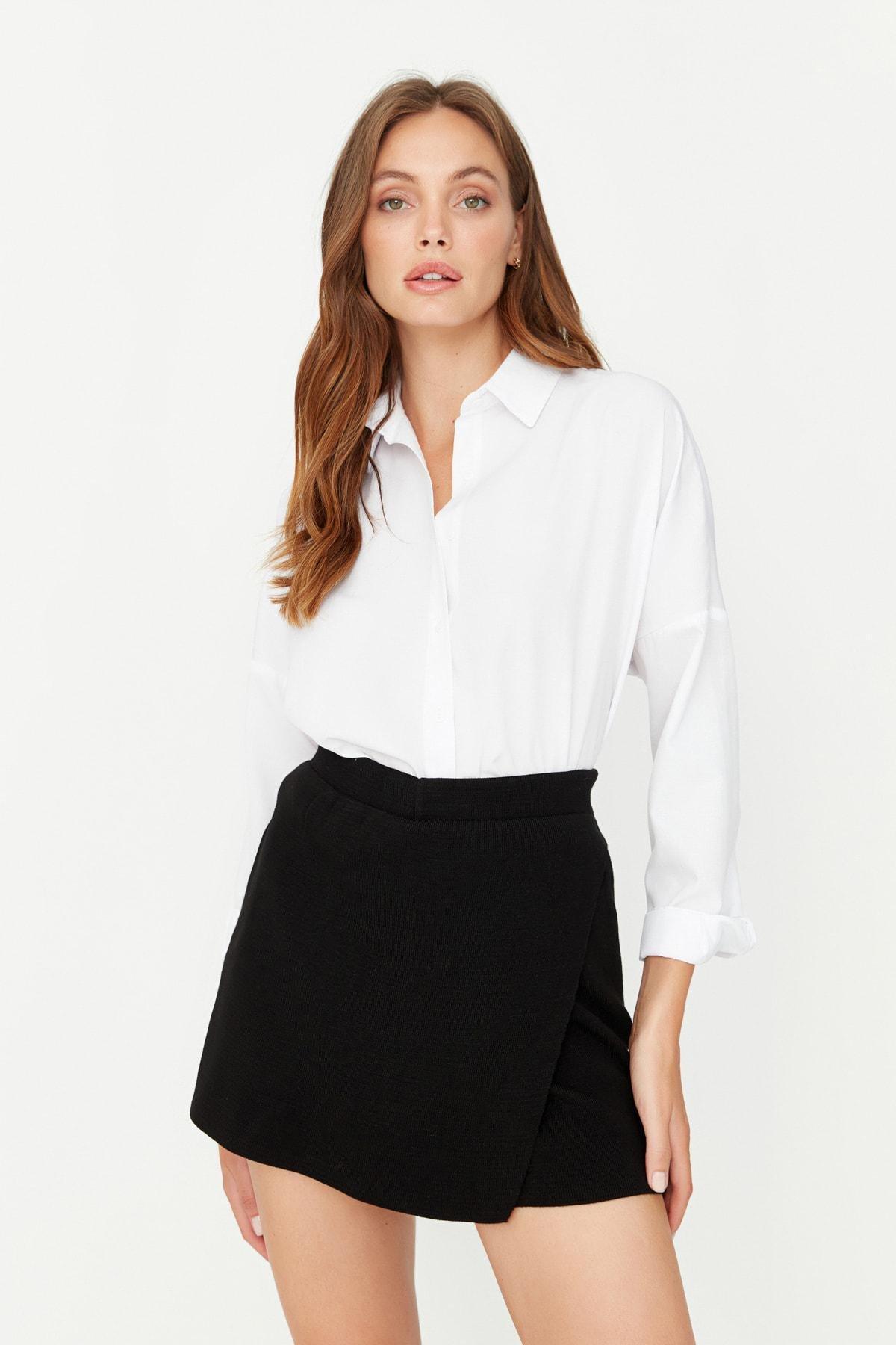 Black Bodycon Mini Skirt, , large image number 1