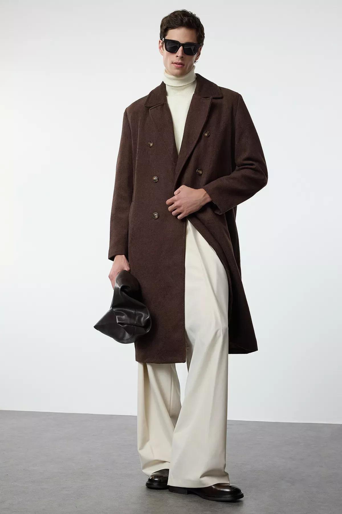 Brown Winter Coat, Brown, medium