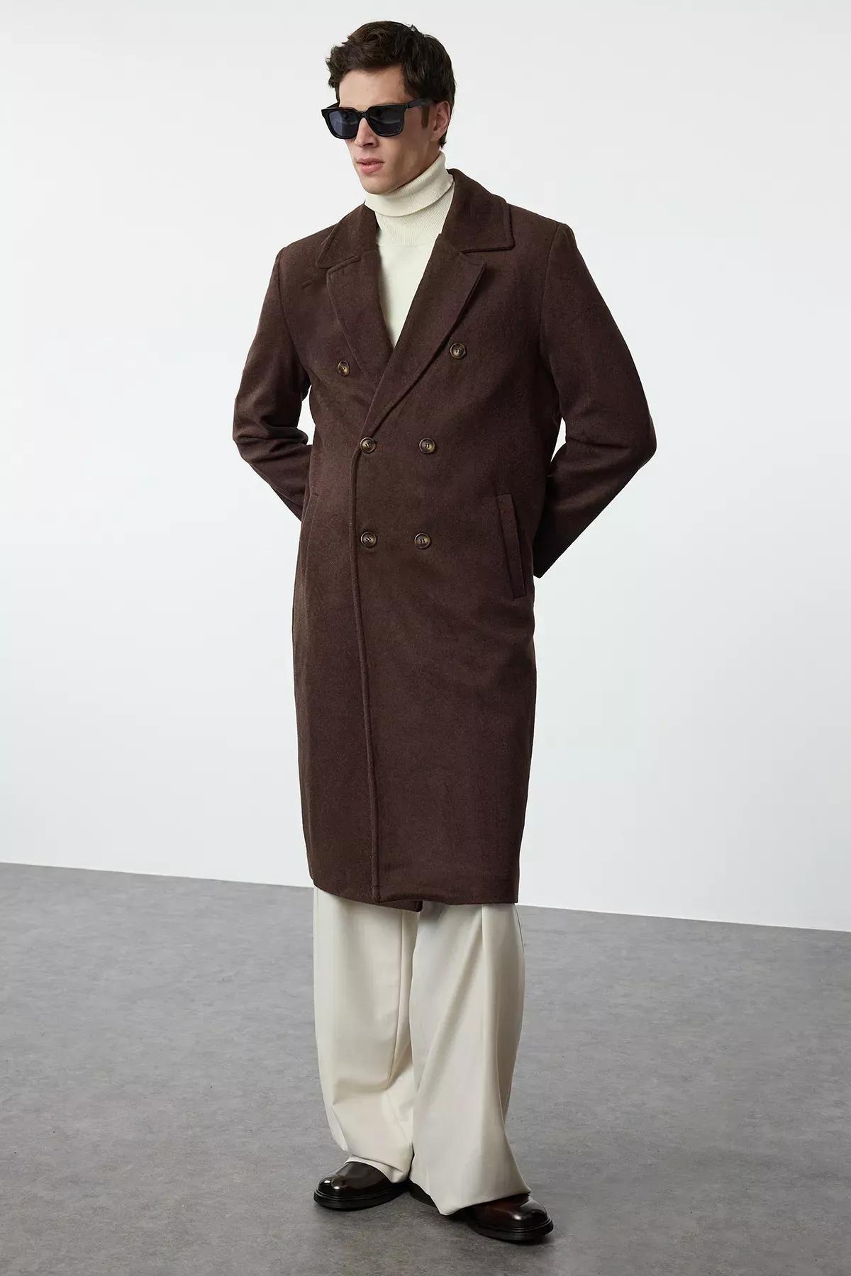 Brown Winter Coat, Brown, medium