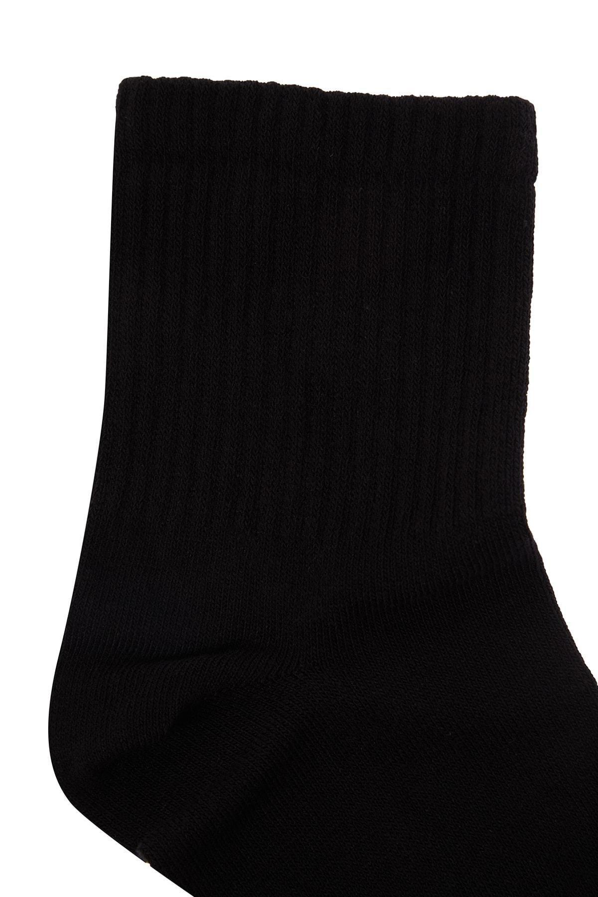 Black Socks, Set Of 3, , large image number 4