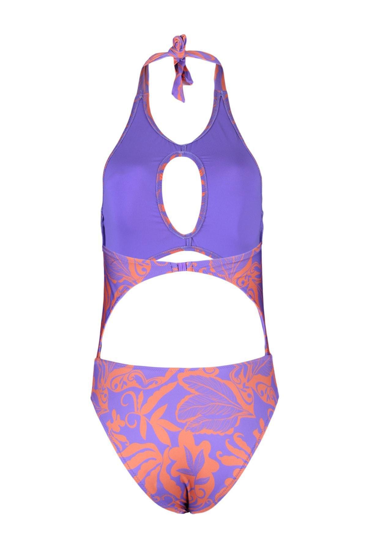 Trendyol - Multicolour Abstract Swimsuit