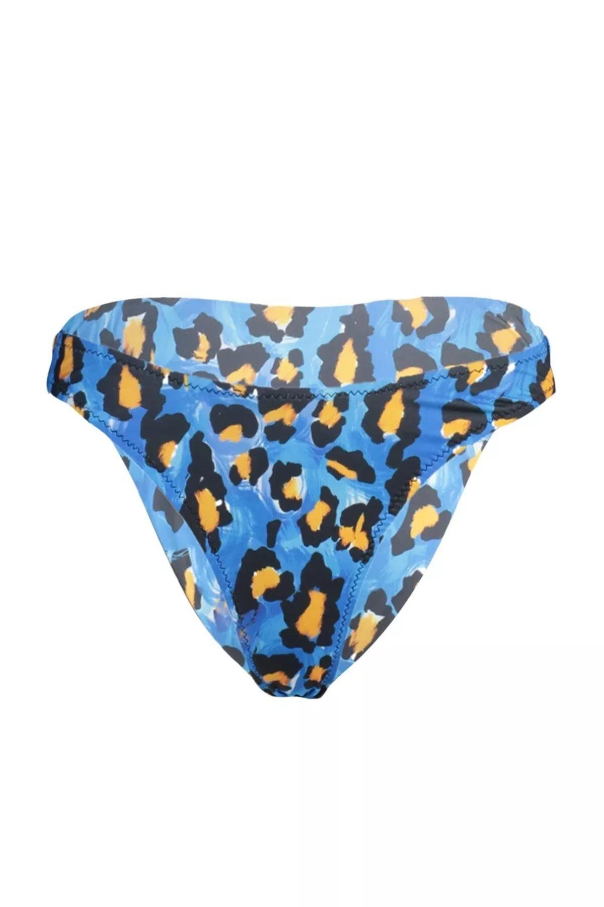 Multicolour Animal Print Bikini Bottom, Multicolor, large image number 11