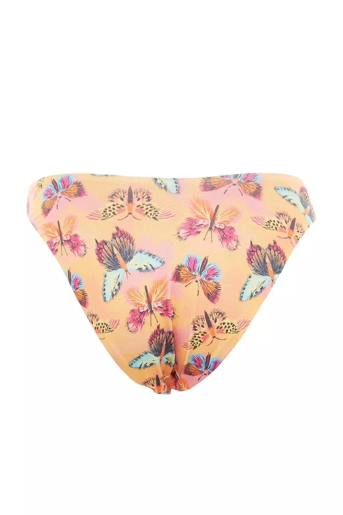 Multicolour Animal Print Bikini Bottom, Multicolor, large image number 12