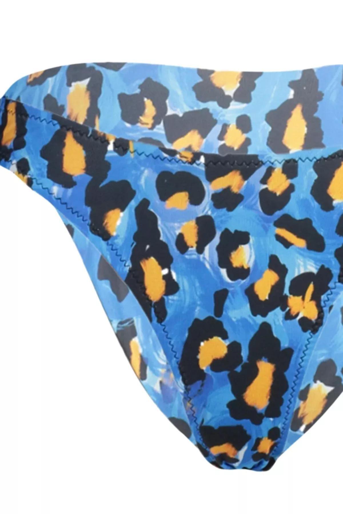 Multicolour Animal Print Bikini Bottom, , large image number 13