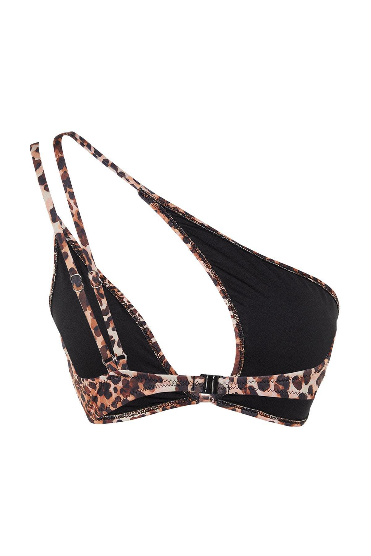 Multicolour One Shoulder Bikini Top, , large image number 14