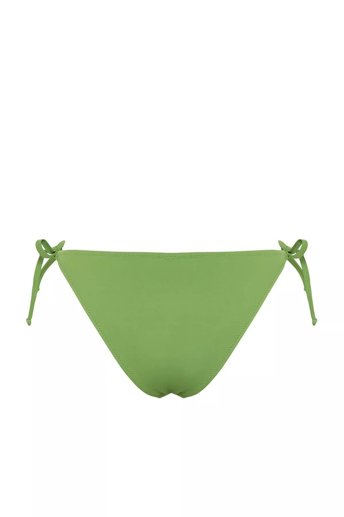 Green Laced Brazilian Bikini Bottom, , large image number 5
