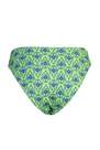 Trendyol - Green Ethnic Pattern Bikini Bottom