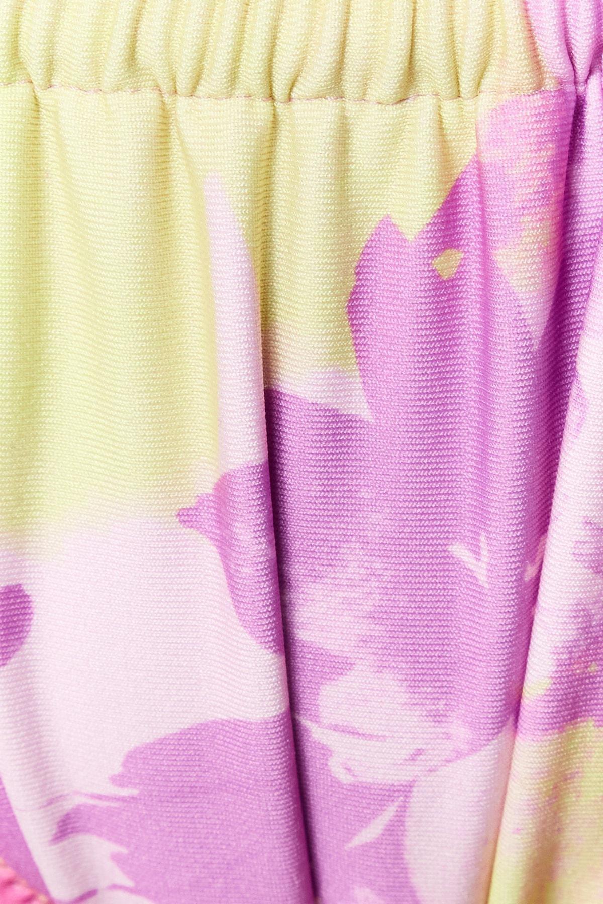 Multicolour Floral Bikini Bottom, , large image number 4