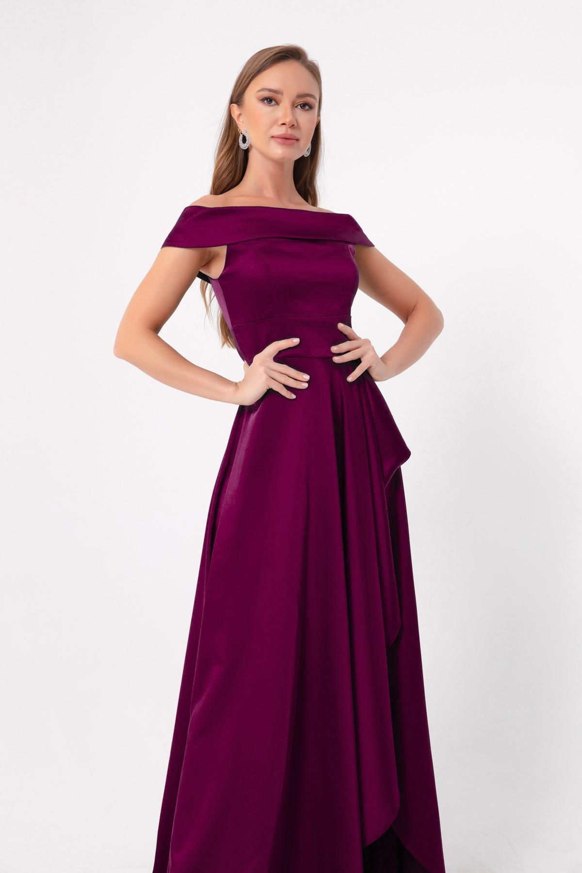 Lafaba - Purple Occasion Wear Dress