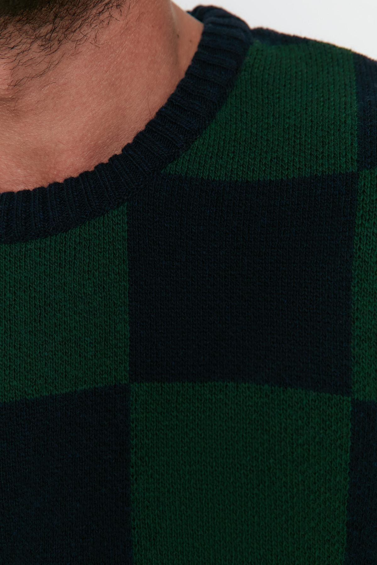 Trendyol - Multicolour Off-Shoulder Oversize Sweater
