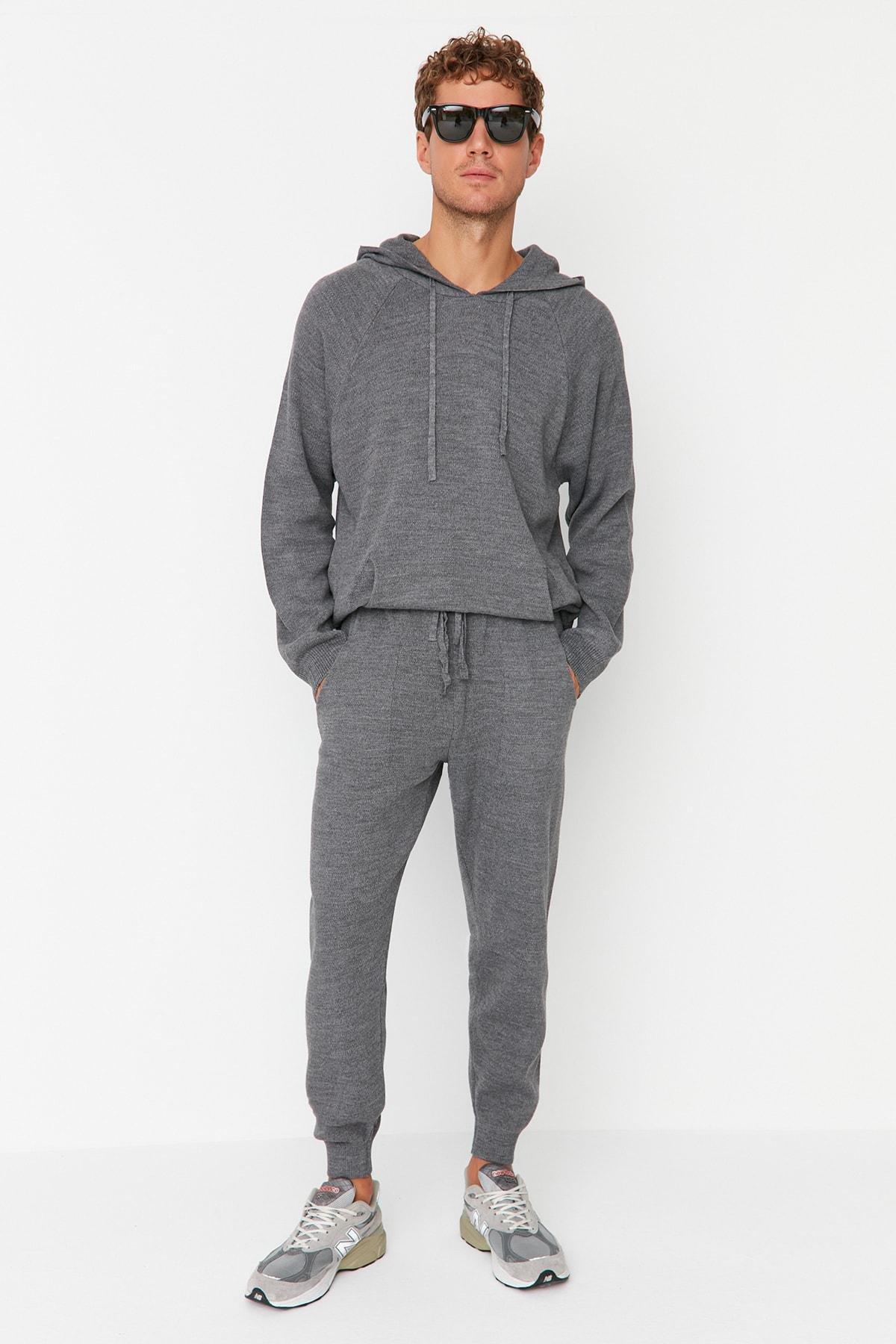 Gray Joggers Long Pants, , large image number 0