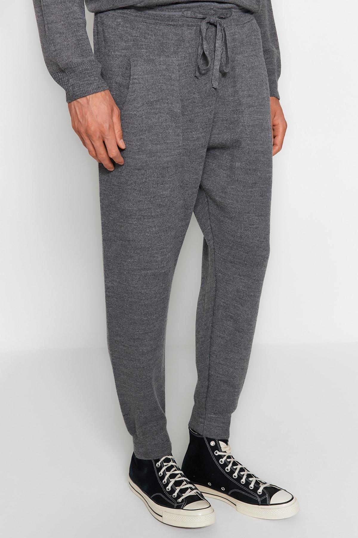 Gray Joggers Long Pants, , large image number 2