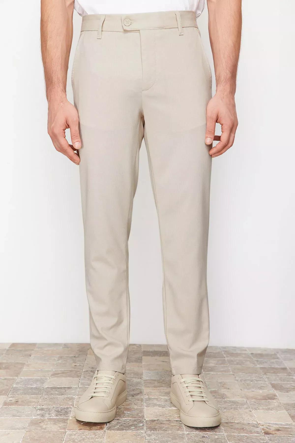 Beige Trousers, STONE, large image number 3