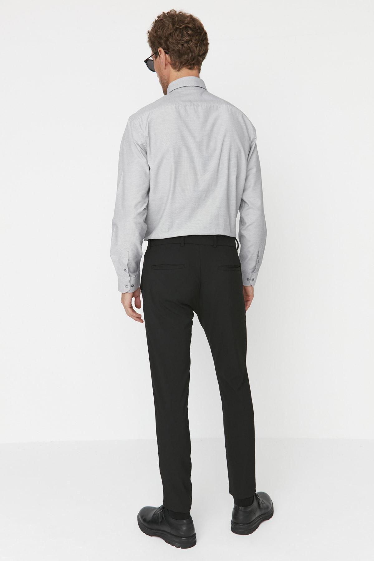 Black Slim Pants, , large image number 4