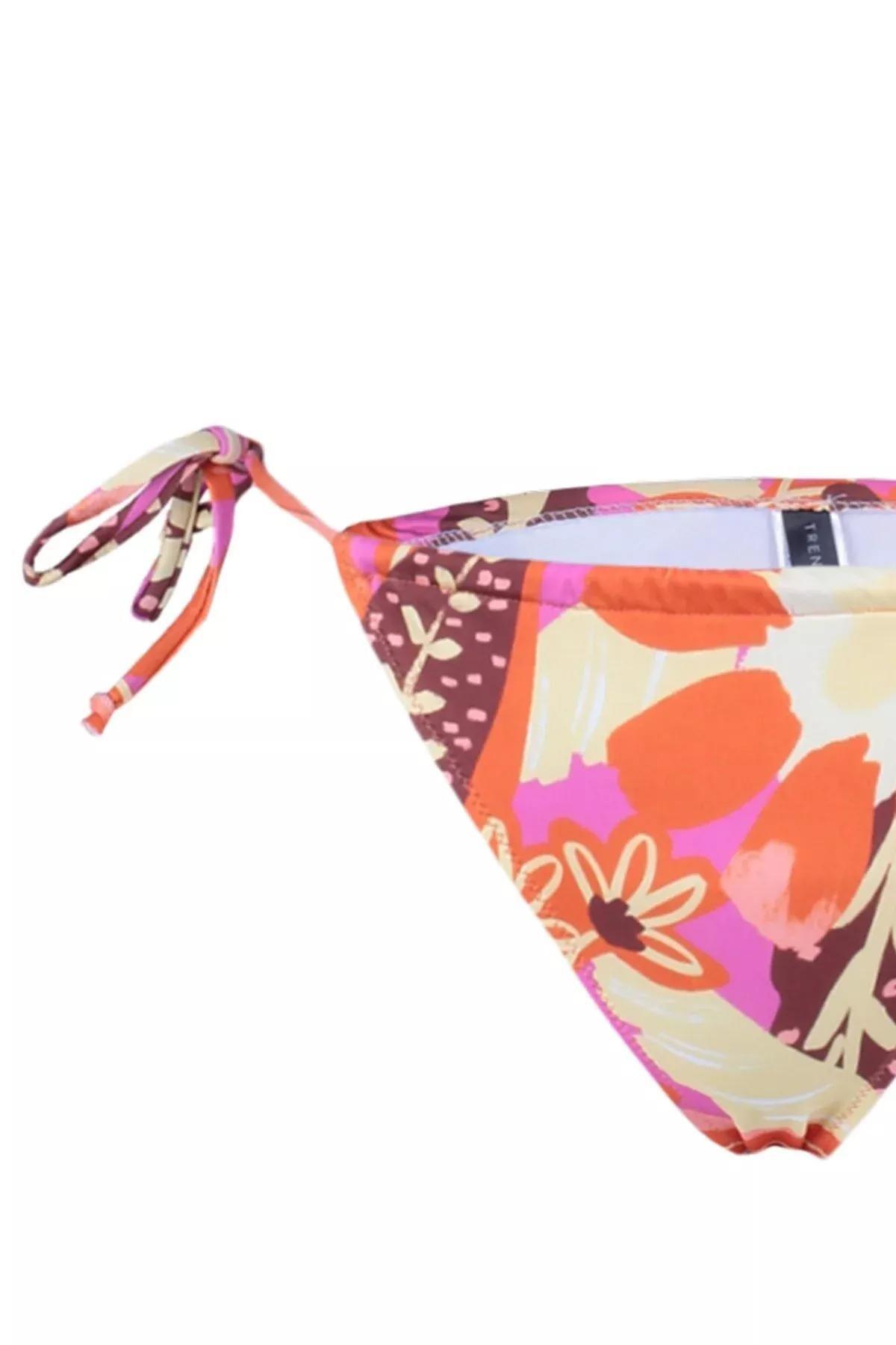 Multicolour Floral Bikini Bottom, Multicolor, large image number 12