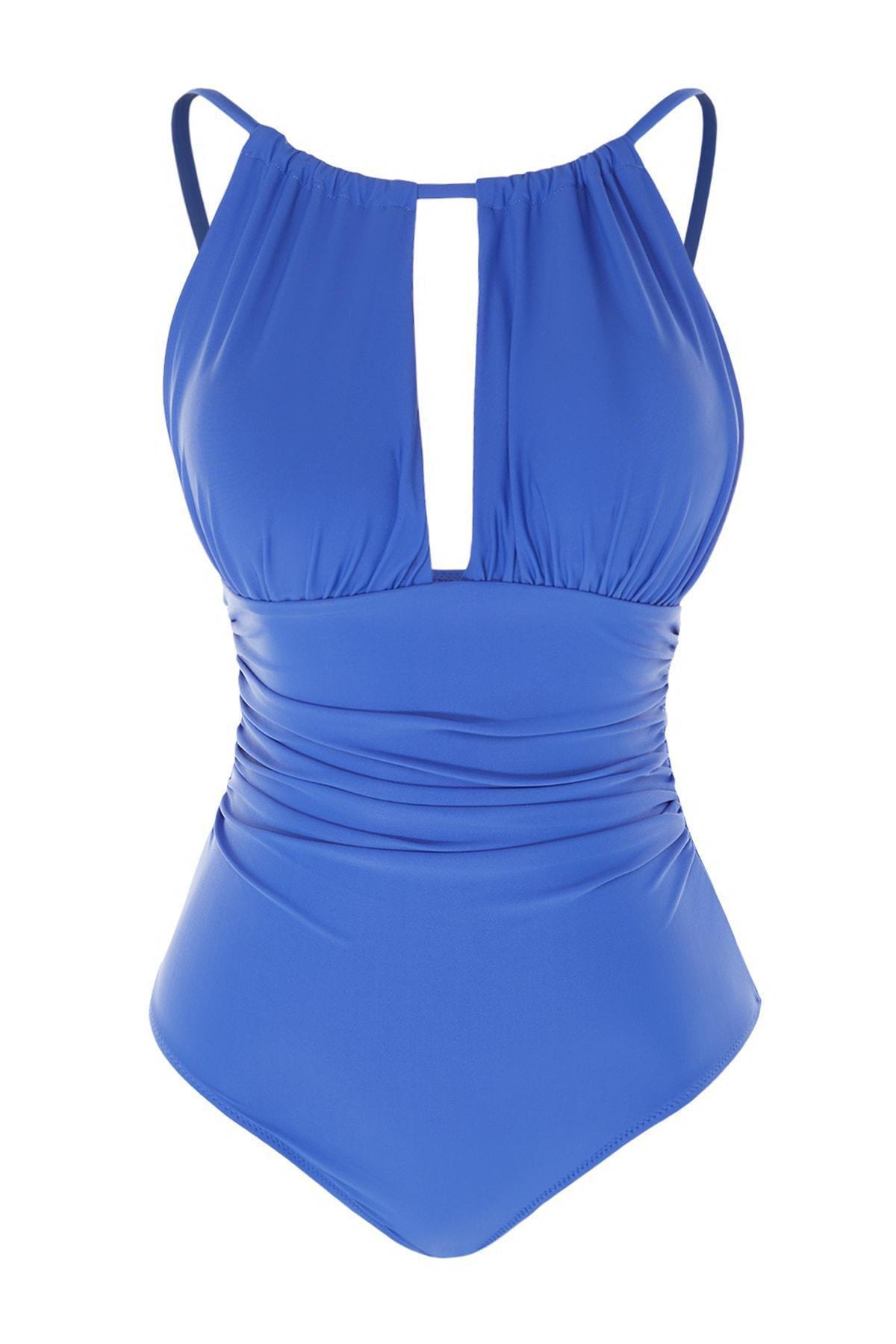 Trendyol - Blue Slip Swimsuit