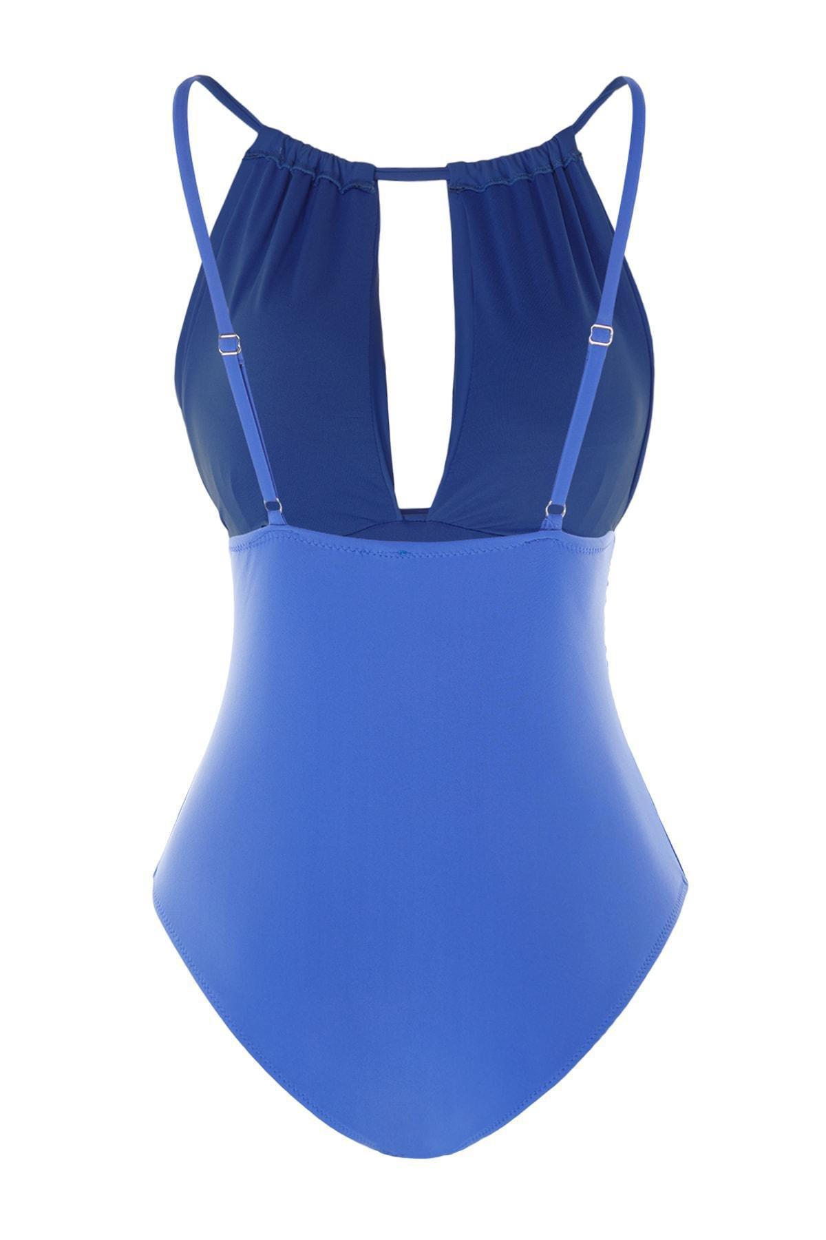 Trendyol - Blue Slip Swimsuit