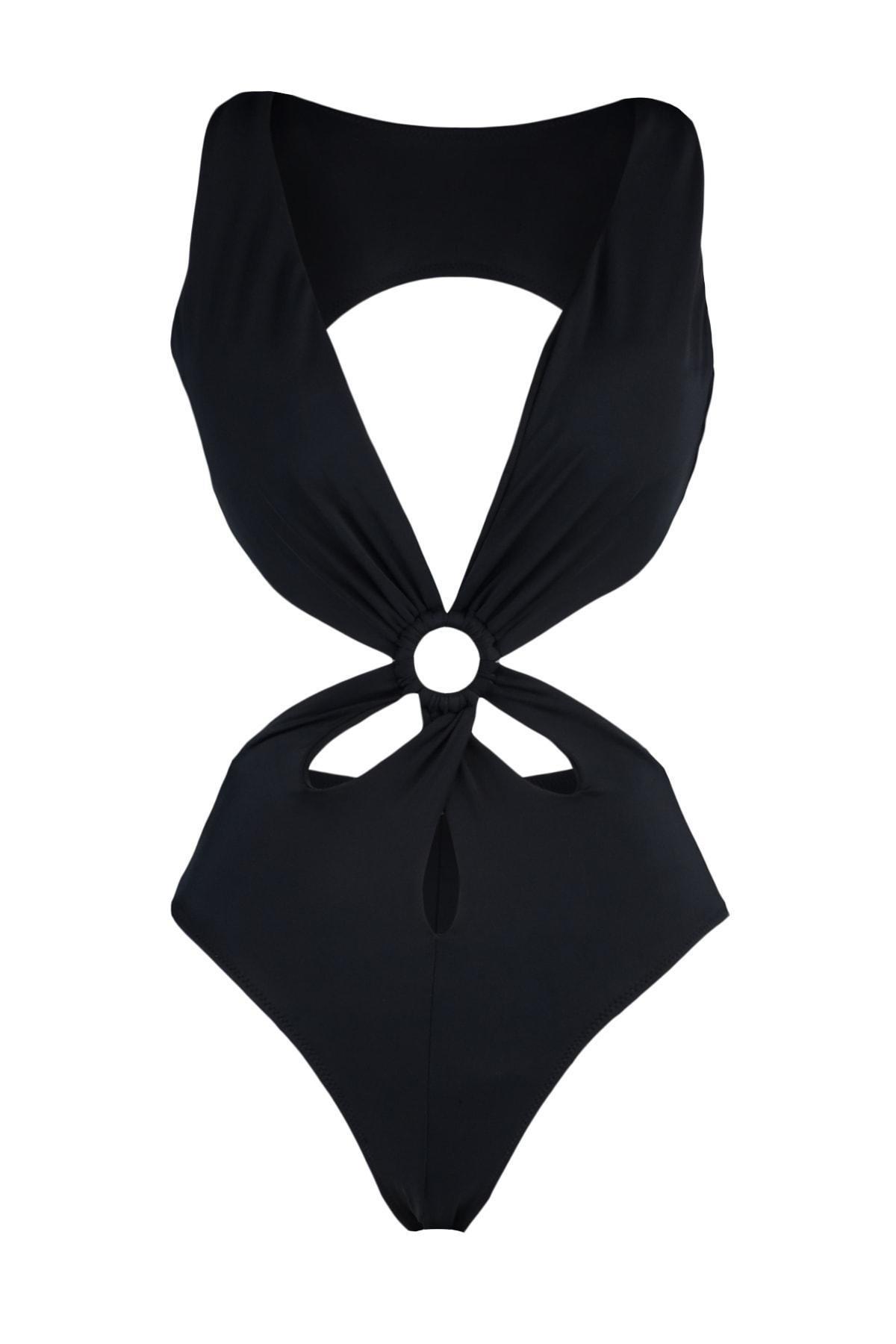 Black Ursula Swimsuit, , large image number 6