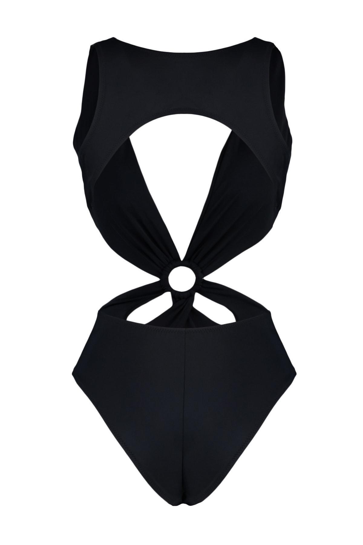 Black Ursula Swimsuit, , large image number 8