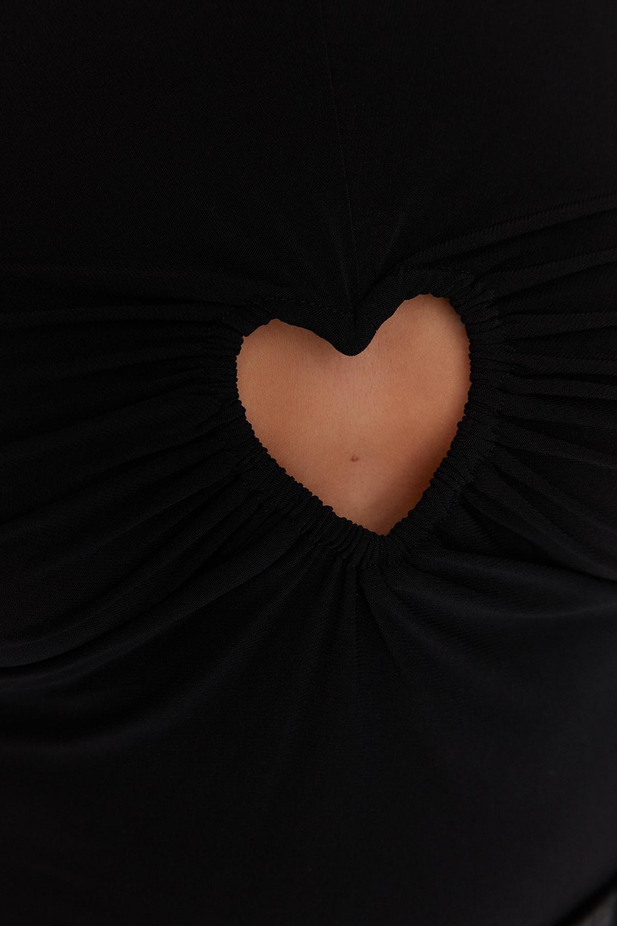 Black Women Bodysuit, , large image number 2