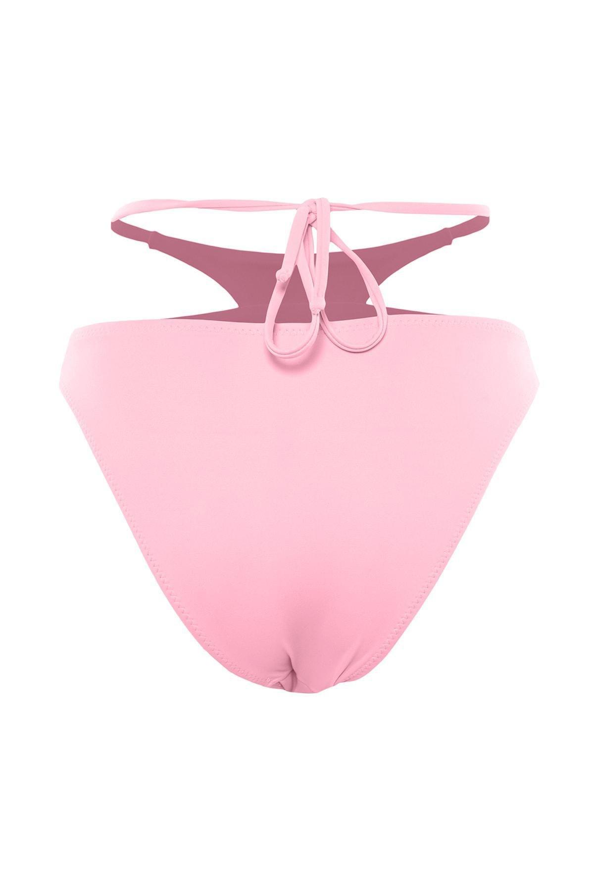 Pink Cut Out Bikini Bottom, Pink, large image number 8