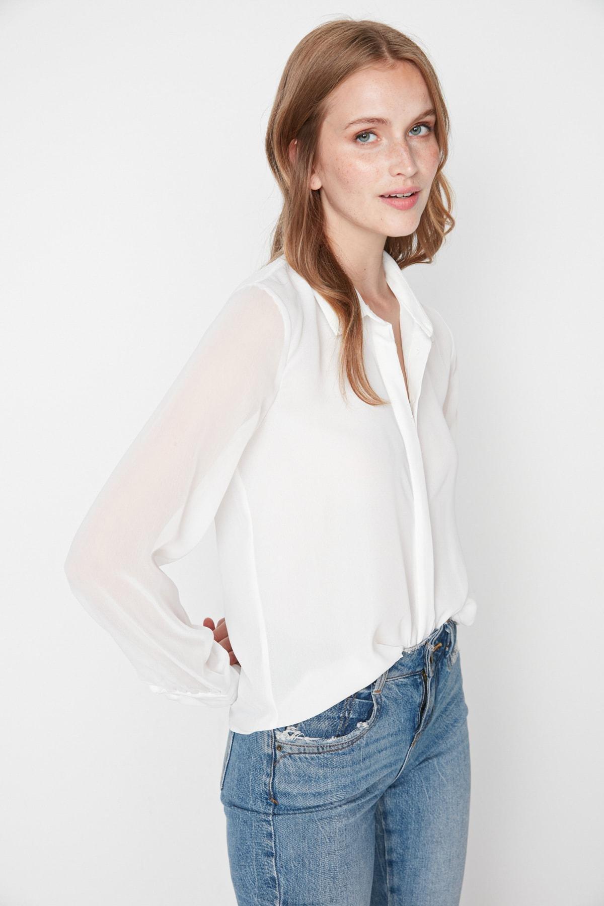 White Regular Shirt, , large image number 2