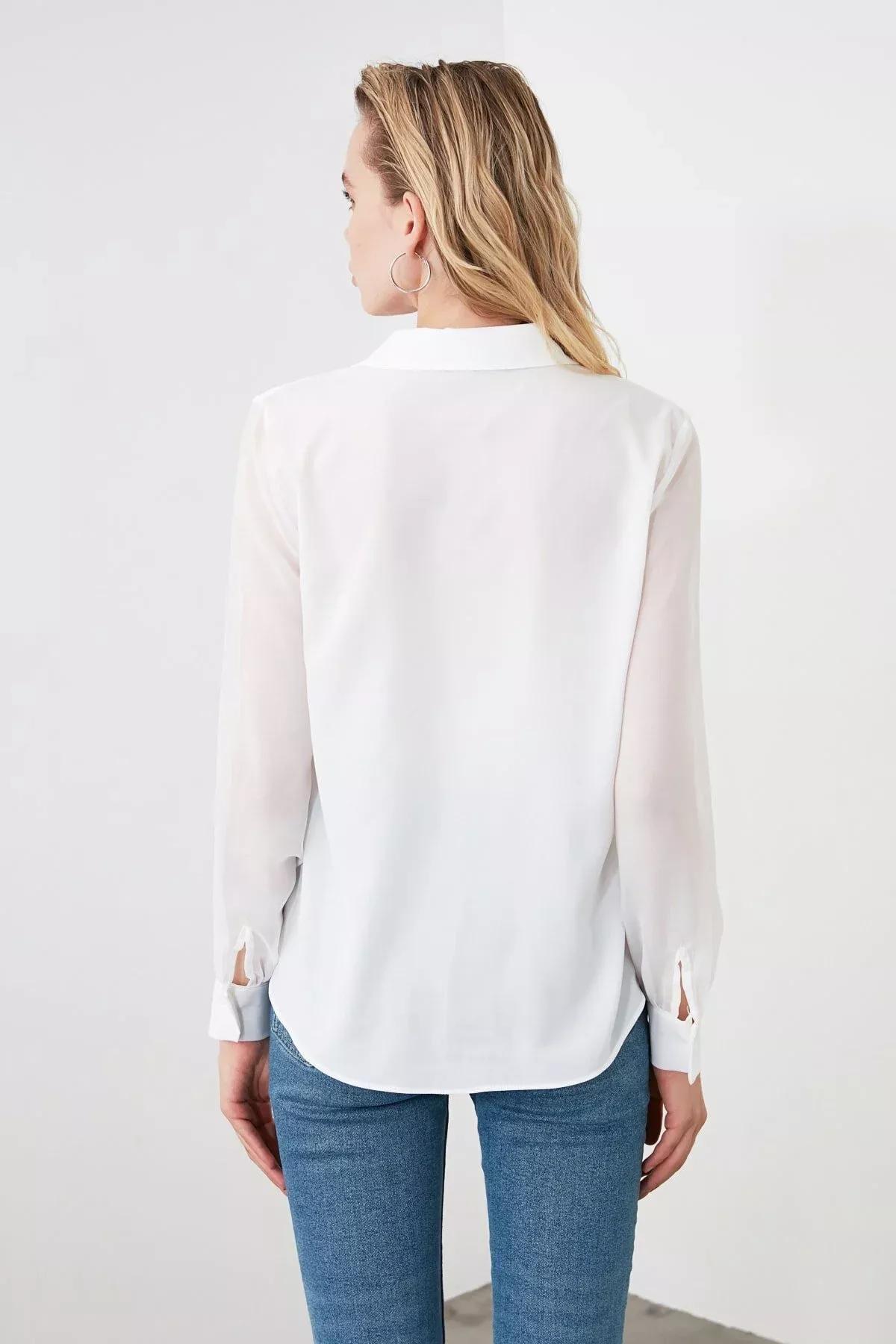 White Regular Shirt, White, large image number 3